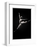 Ballet Dancer-null-Framed Art Print