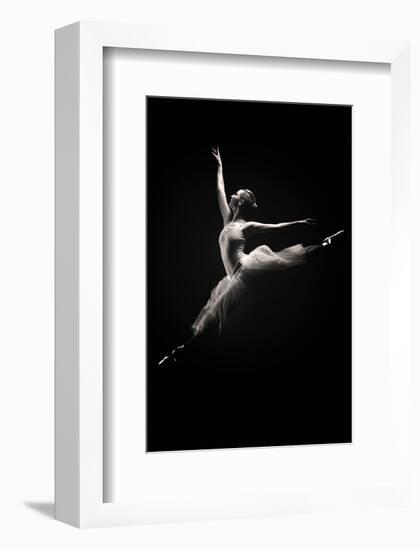 Ballet Dancer-null-Framed Art Print