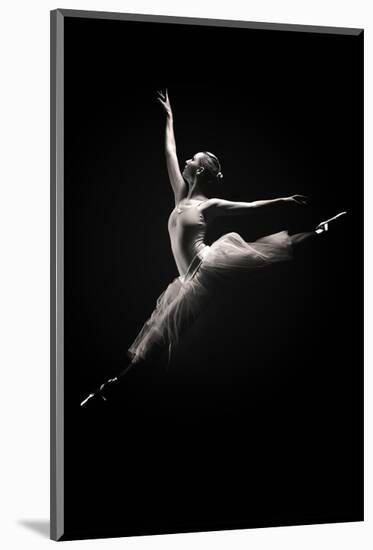 Ballet Dancer-null-Mounted Art Print