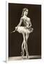 Ballet Dancer-null-Framed Art Print