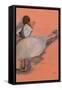 Ballet Dancer-Edgar Degas-Framed Stretched Canvas