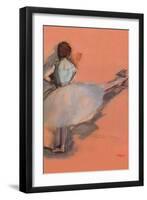 Ballet Dancer-Edgar Degas-Framed Art Print