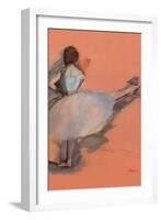 Ballet Dancer-Edgar Degas-Framed Art Print