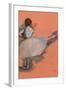 Ballet Dancer-Edgar Degas-Framed Art Print