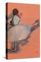 Ballet Dancer-Edgar Degas-Stretched Canvas