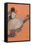 Ballet Dancer-Edgar Degas-Framed Stretched Canvas