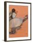 Ballet Dancer-Edgar Degas-Framed Art Print