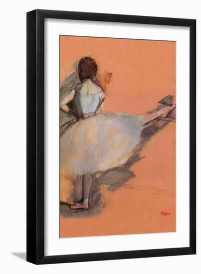 Ballet Dancer-Edgar Degas-Framed Art Print