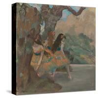 Ballet Dancers, 1877-Edgar Degas-Stretched Canvas