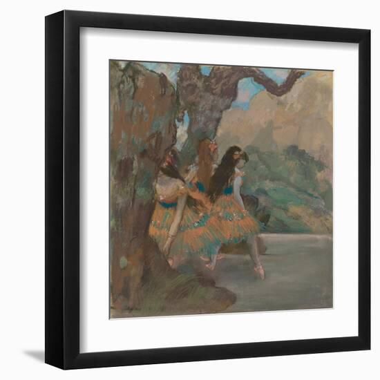 Ballet Dancers, 1877-Edgar Degas-Framed Art Print