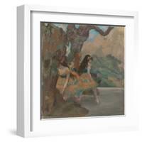 Ballet Dancers, 1877-Edgar Degas-Framed Art Print