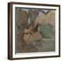 Ballet Dancers, 1877-Edgar Degas-Framed Art Print