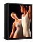 Ballet Dancers in Graceful Pose-Bill Bachmann-Framed Stretched Canvas