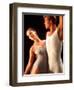 Ballet Dancers in Graceful Pose-Bill Bachmann-Framed Photographic Print