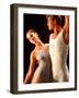 Ballet Dancers in Graceful Pose-Bill Bachmann-Framed Photographic Print