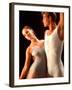 Ballet Dancers in Graceful Pose-Bill Bachmann-Framed Photographic Print