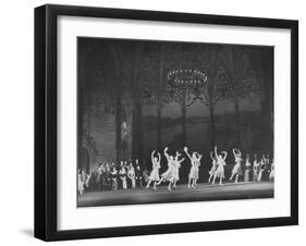 Ballet Dancers Performing "Cinderella" on Stage at the Bolshoi Theater-null-Framed Photographic Print