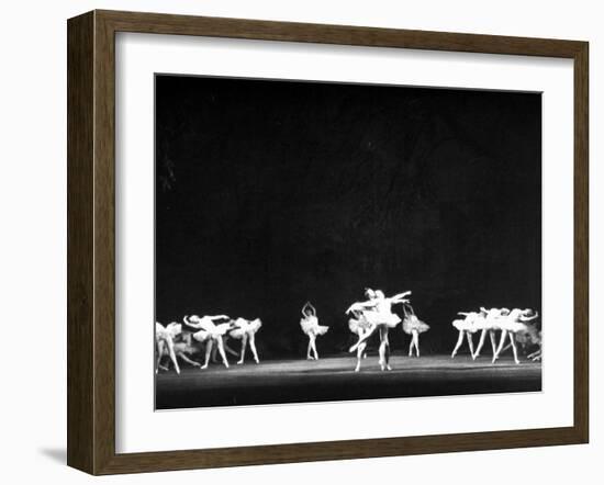 Ballet Dancers Performing "Giselle-null-Framed Photographic Print