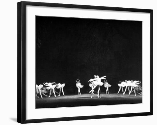 Ballet Dancers Performing "Giselle-null-Framed Photographic Print