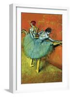 Ballet Dancers-Edgar Degas-Framed Art Print