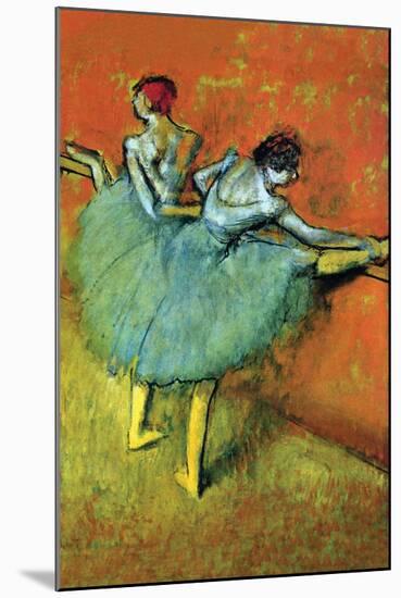 Ballet Dancers-Edgar Degas-Mounted Art Print