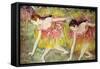 Ballet Dancers-Edgar Degas-Framed Stretched Canvas