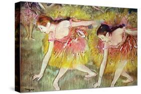 Ballet Dancers-Edgar Degas-Stretched Canvas