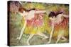 Ballet Dancers-Edgar Degas-Stretched Canvas