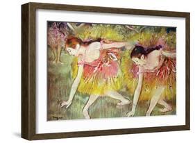 Ballet Dancers-Edgar Degas-Framed Art Print