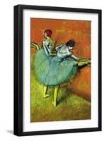 Ballet Dancers-Edgar Degas-Framed Art Print