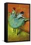 Ballet Dancers-Edgar Degas-Framed Stretched Canvas