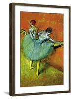 Ballet Dancers-Edgar Degas-Framed Art Print