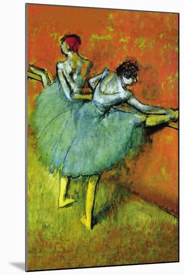 Ballet Dancers-Edgar Degas-Mounted Art Print