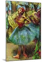 Ballet Dancers-Edgar Degas-Mounted Art Print