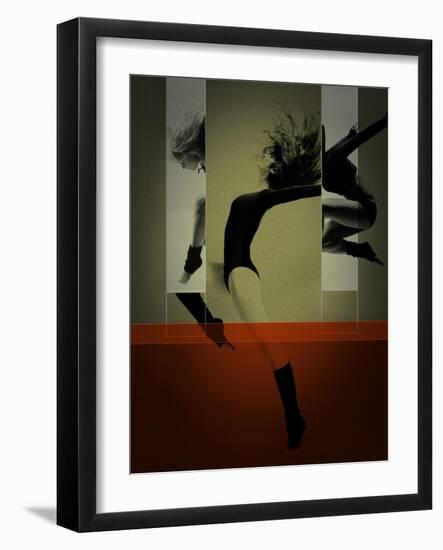 Ballet Dancing-NaxArt-Framed Art Print