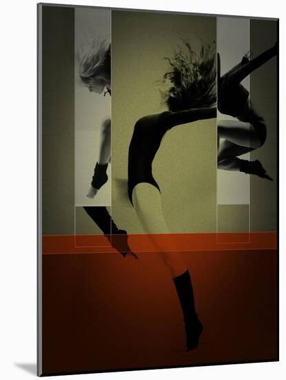 Ballet Dancing-NaxArt-Mounted Art Print