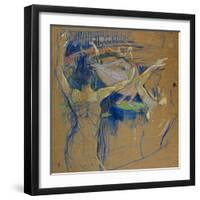 Ballet de Papa Chrysantheme, 1892 Oil on cardboard, 65 x 58,3 cm.-Henri de Toulouse-Lautrec-Framed Giclee Print