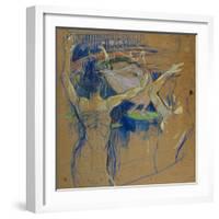 Ballet de Papa Chrysantheme, 1892 Oil on cardboard, 65 x 58,3 cm.-Henri de Toulouse-Lautrec-Framed Giclee Print