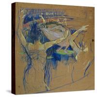 Ballet De Papa Chrysantheme, 1892-Henri de Toulouse-Lautrec-Stretched Canvas