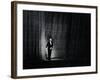 Ballet Master George Balanchine Taking a Curtain Call After Performance, New York State Theater-Gjon Mili-Framed Premium Photographic Print