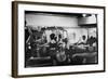 Ballet Master George Balanchine Working with Dancers at Morning Class During NYC Ballet Company-Gjon Mili-Framed Photographic Print