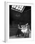 Ballet Master with Ballerinas Practicing Classic Exercise in Rehearsal Room at Grand Opera de Paris-Alfred Eisenstaedt-Framed Photographic Print