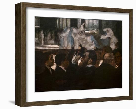 Ballet of Robert the Devil (detail). 1871-1872. Oil on canvas.-Edgar Degas-Framed Giclee Print