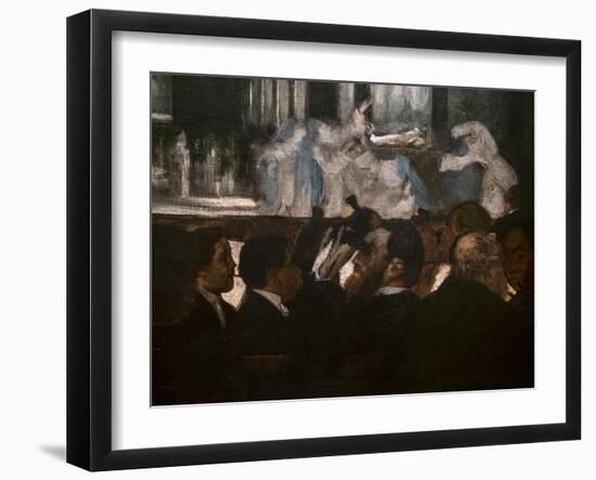 Ballet of Robert the Devil (detail). 1871-1872. Oil on canvas.-Edgar Degas-Framed Giclee Print