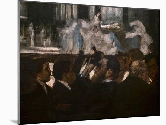 Ballet of Robert the Devil (detail). 1871-1872. Oil on canvas.-Edgar Degas-Mounted Giclee Print