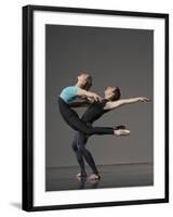 Ballet pas de deux-Erik Isakson-Framed Photographic Print