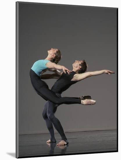 Ballet pas de deux-Erik Isakson-Mounted Photographic Print