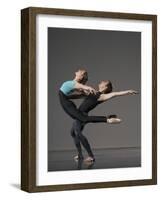 Ballet pas de deux-Erik Isakson-Framed Photographic Print