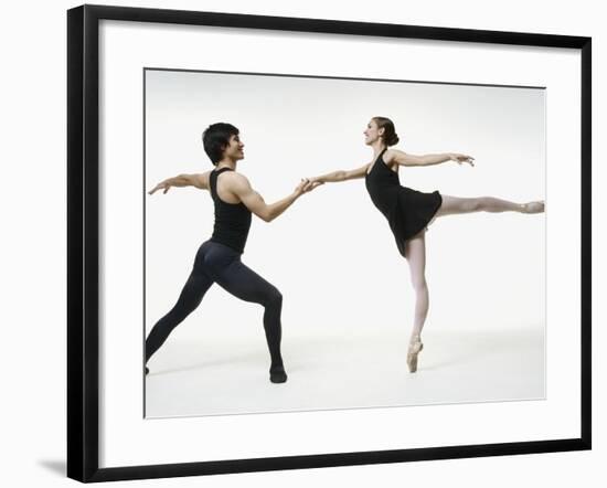 Ballet pas de deux-Erik Isakson-Framed Photographic Print