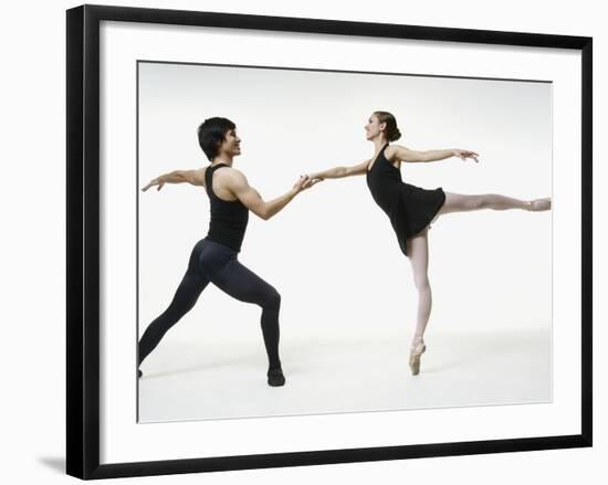 Ballet pas de deux-Erik Isakson-Framed Photographic Print